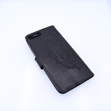 Apple iPhone 7/8 Plus Boekhoesje Mandela Print Zwart