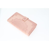 Apple iPhone 12 / 12 Pro Boekhoesje Mandela Rose