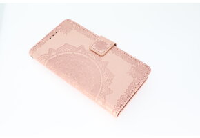 Apple iPhone 12 / 12 Pro Boekhoesje Mandela Rose