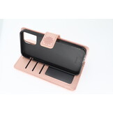 Apple iPhone 12 / 12 Pro Boekhoesje Mandela Rose