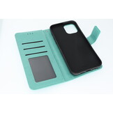 Apple iPhone 12 Pro Max Boekhoesje Mandela Groen