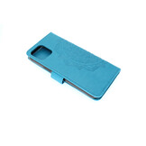 Apple iPhone 12 Pro Max Boekhoesje Mandela Blauw