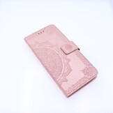 Apple iPhone 12 Pro Max Boekhoesje Mandela Roze