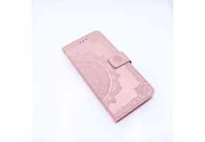 Apple iPhone 12 Pro Max Boekhoesje Mandela Roze