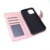 Apple iPhone 12 Pro Max Boekhoesje Mandela Roze