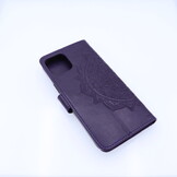 Apple iPhone 12 Pro Max Boekhoesje Mandela Paars