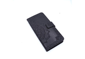 Apple iPhone 12 Pro Max Boekhoesje Mandela Zwart