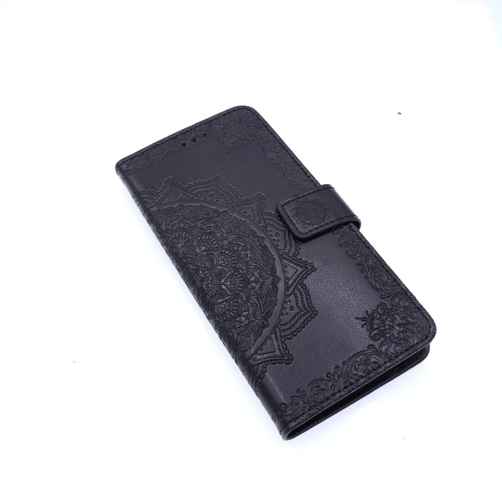 Apple iPhone 12 Pro Max Boekhoesje Mandela Zwart