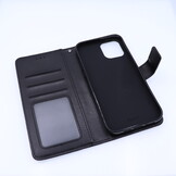 Apple iPhone 12 Pro Max Boekhoesje Mandela Zwart