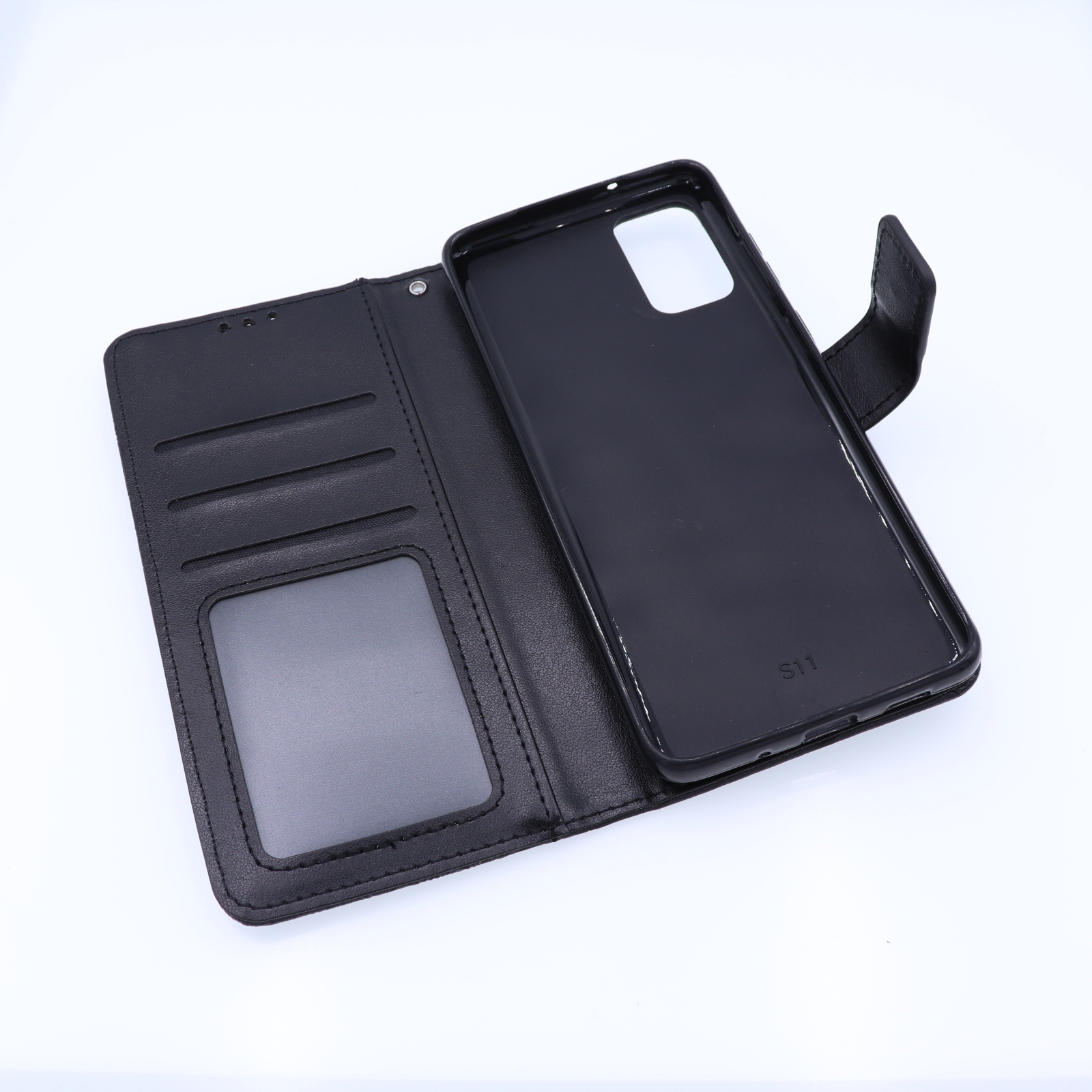 Samsung Galaxy s20 Plus Boekhoesje Mandela Zwart