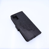 Samsung Galaxy s20 Plus Boekhoesje Mandela Zwart