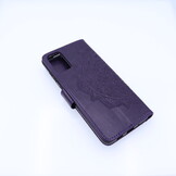 Samsung Galaxy S20 Plus Boekhoesje Mandela Paars