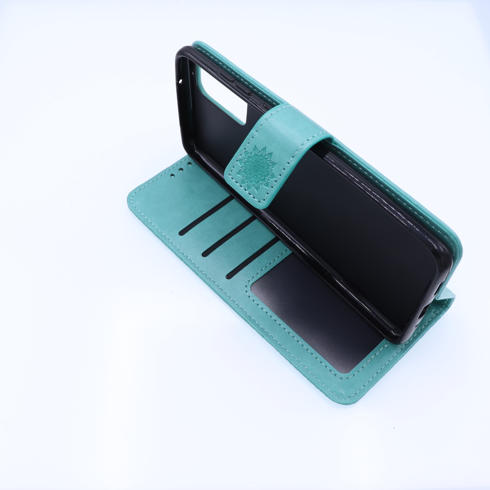 Samsung Galaxy S20 Plus Boekhoesje Mandela Mintgroen