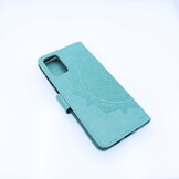 Samsung Galaxy S20 Plus Boekhoesje Mandela Mintgroen