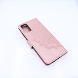 Samsung Galaxy S20 Plus Boekhoesje Mandela Roze