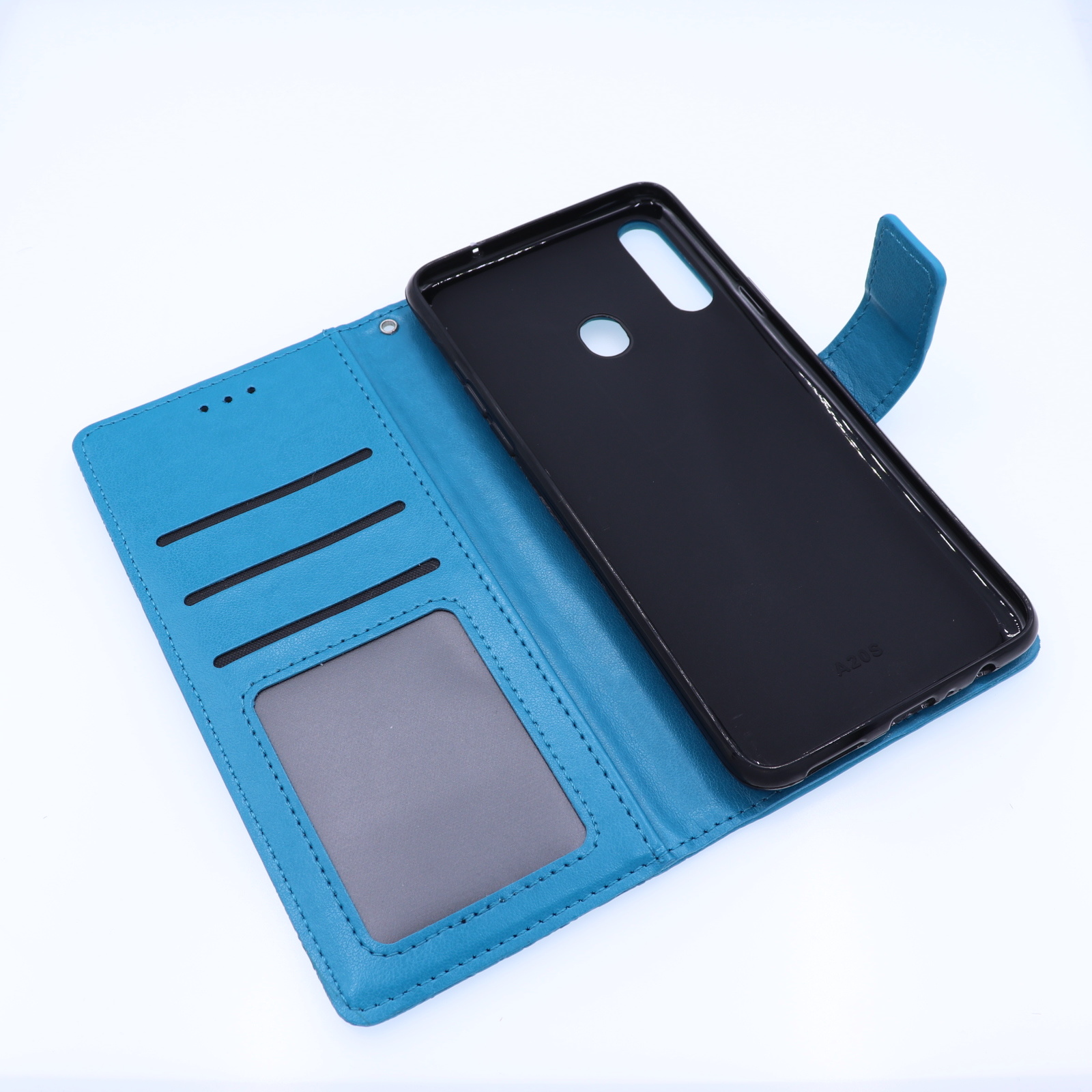 Samsung A20s Boekhoesje Mandela Blauw