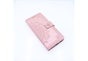 Samsung Galaxy A20s Boekhoesje Mandela Roze