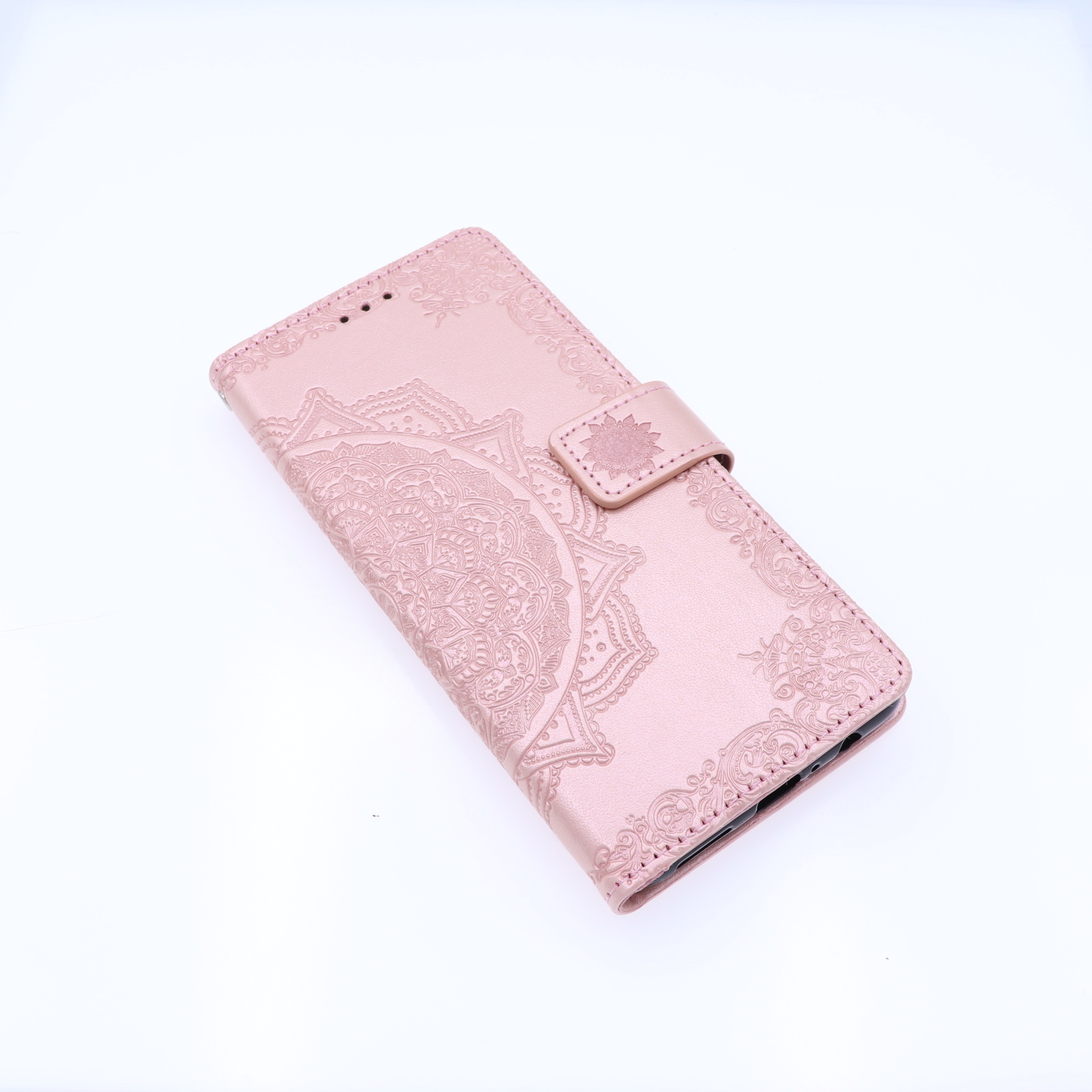 Samsung Galaxy A20s Boekhoesje Mandela Roze