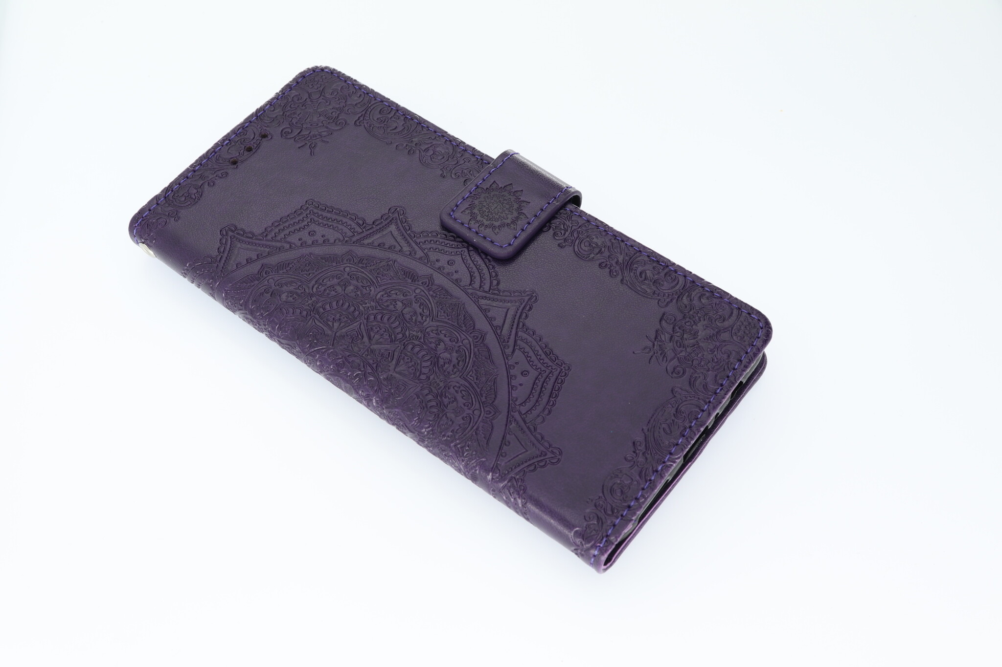 Samsung Galaxy A20S Boekhoesje  Mandela Paars