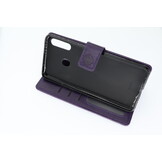 Samsung Galaxy A20S Boekhoesje  Mandela Paars