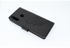 Samsung Galaxy A20S Boekhoesje Mandela Zwart