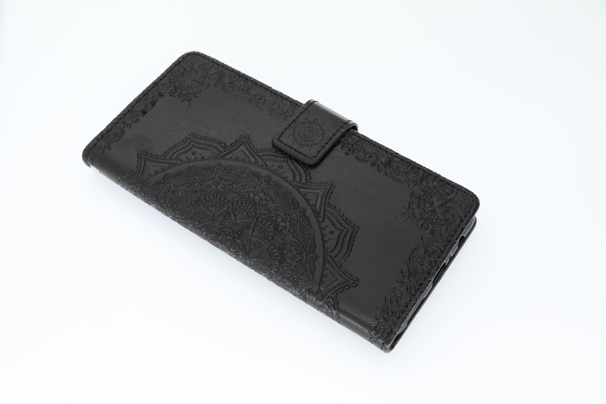 Samsung Galaxy A20S Boekhoesje Mandela Zwart