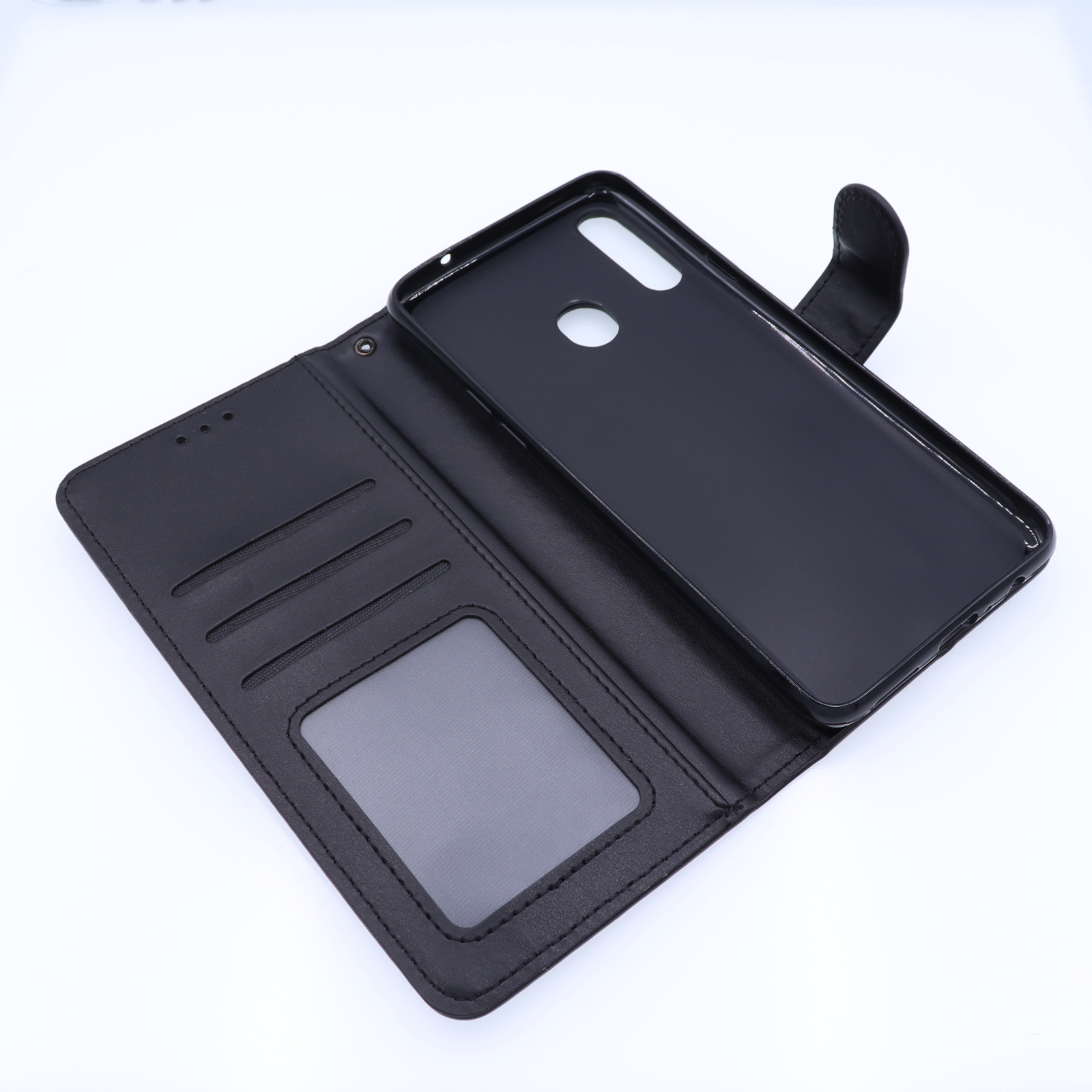 Samsung Galaxy A20s Boekhoesje Zwart