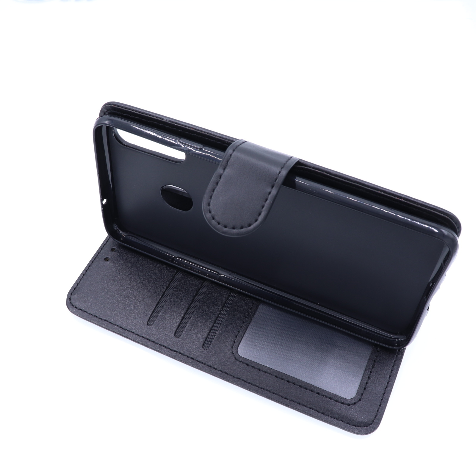 Samsung Galaxy A20s Boekhoesje Zwart