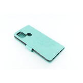 Samsung Galaxy A21S Boekhoesje Mandela Groen