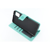 Samsung Galaxy A21S Boekhoesje Mandela Groen