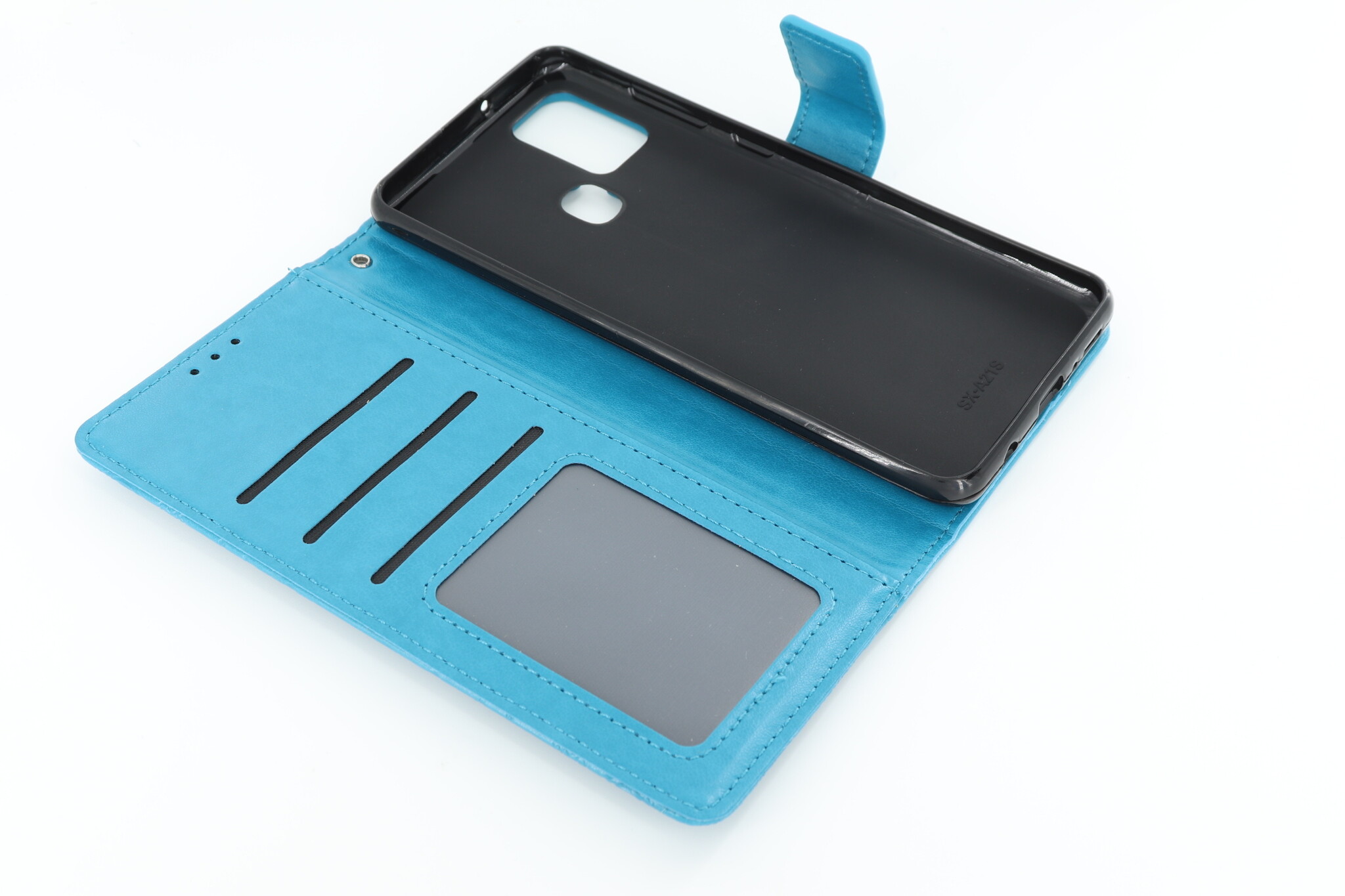 Samsung Galaxy A21S Boekhoesje Mandela Blauw