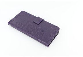 Samsung Galaxy A21S Boekhoesje Mandela Paars