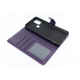 Samsung Galaxy A21S Boekhoesje Mandela Paars