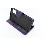 Samsung Galaxy A21S Boekhoesje Mandela Paars