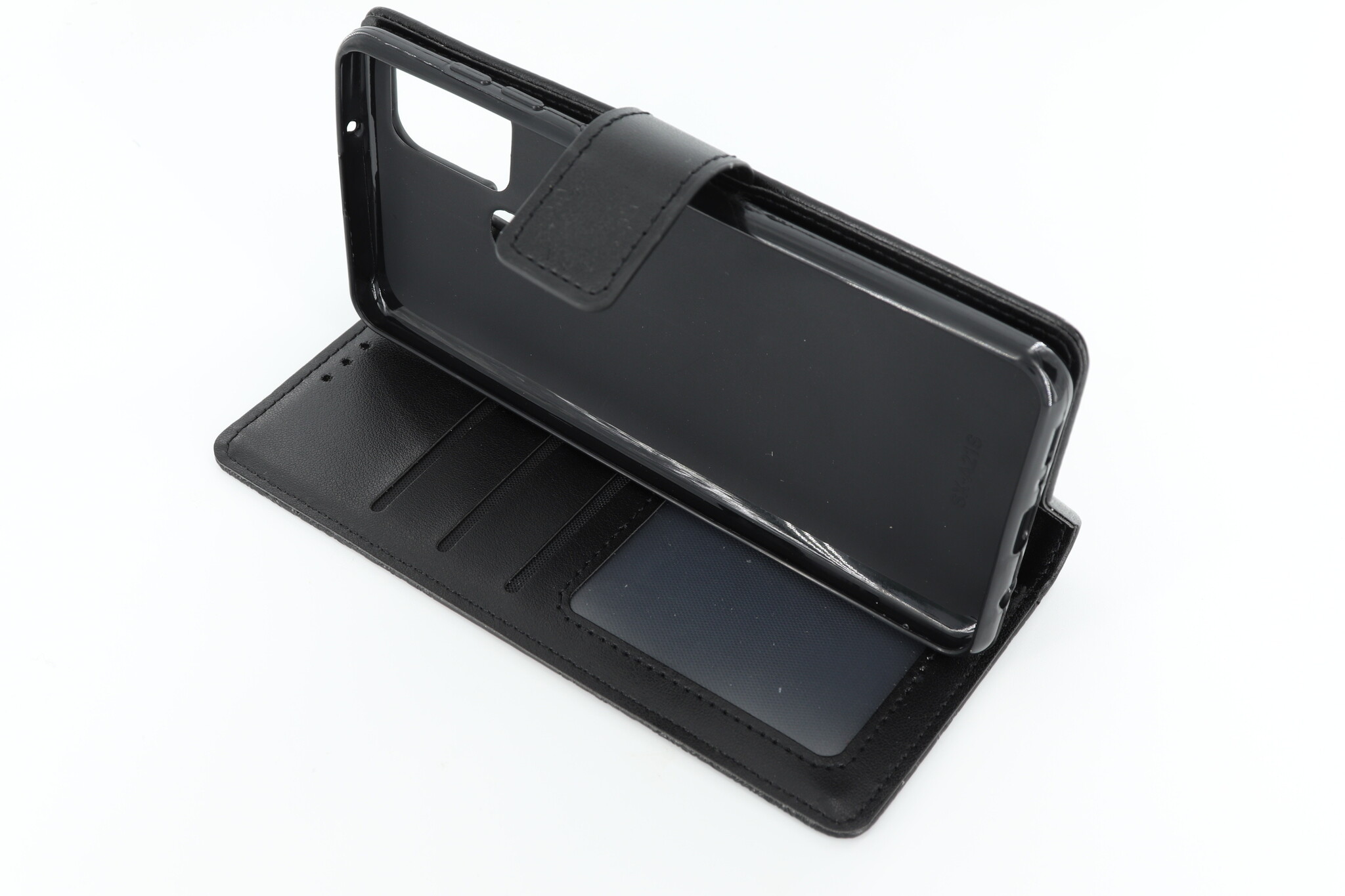 Samsung Galaxy A21S Boekhoesje Mandela Zwart