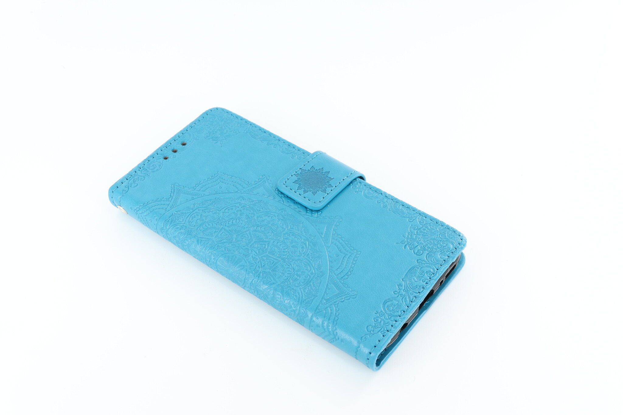 Samsung Galaxy A40 Boekhoesje Mandela Blauw