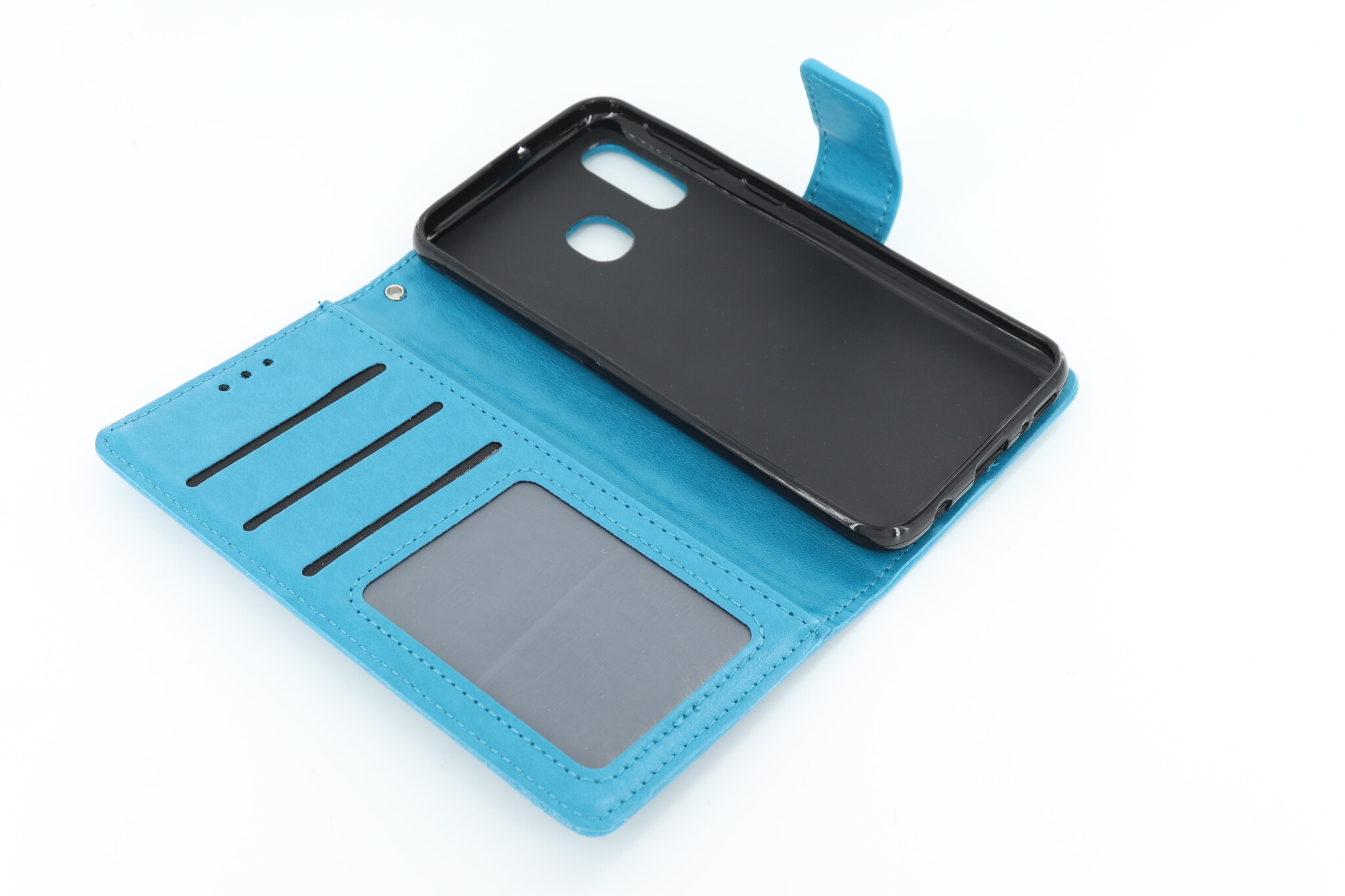 Samsung Galaxy A40 Boekhoesje Mandela Blauw