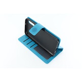 Samsung Galaxy A40 Boekhoesje Mandela Blauw