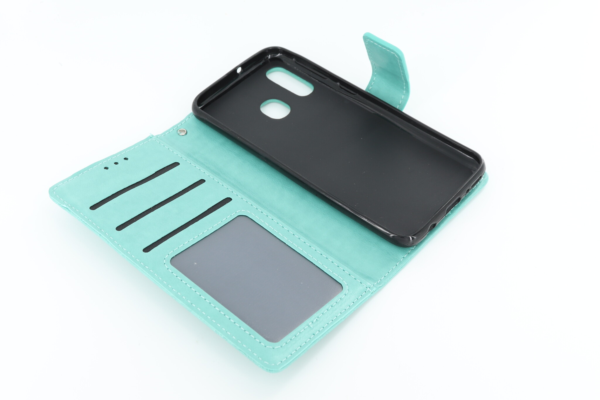 Samsung Galaxy A40 Boekhoesje Mandela Mint Groen