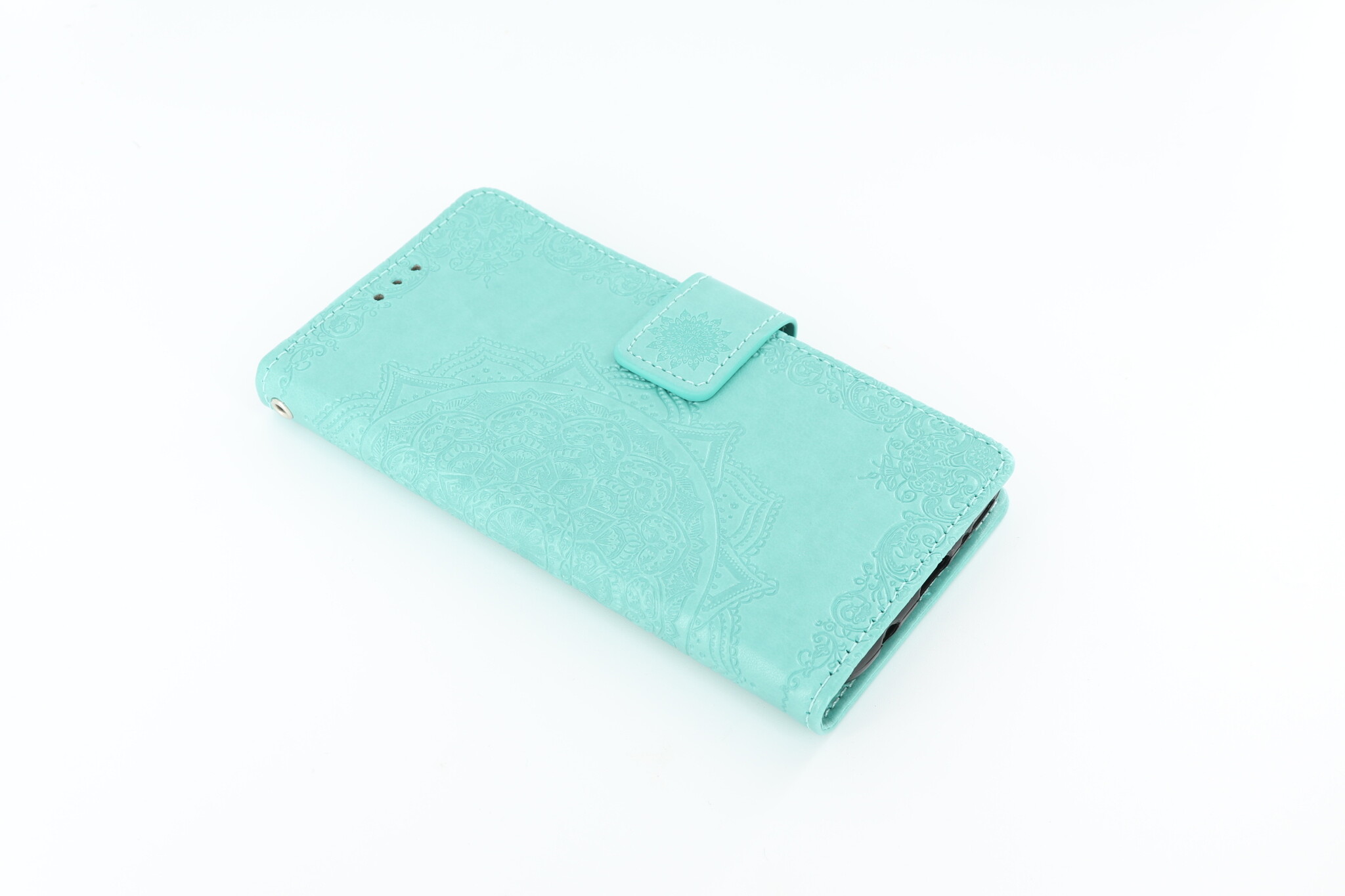 Samsung Galaxy A40 Boekhoesje Mandela Mint Groen