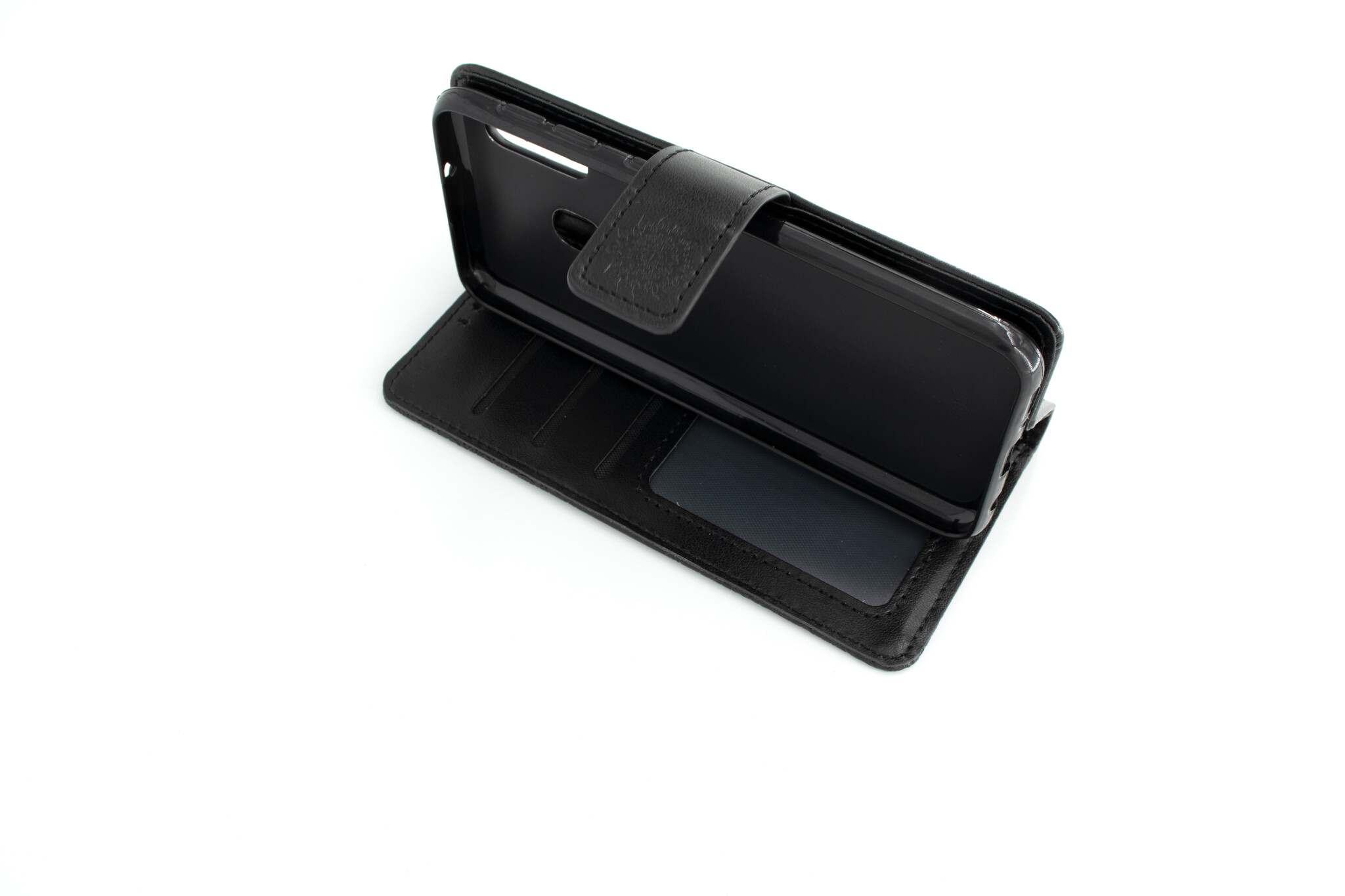 Boekhoesje Samsung Galaxy A20e Mandela Zwart