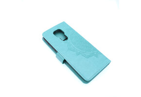 Motorola G9 Play Boekhoesje Mandela Mintgroen