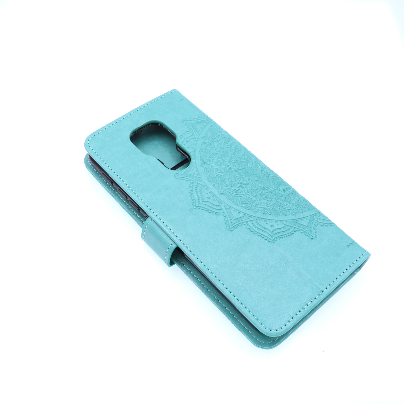 Motorola G9 Play Boekhoesje Mandela Mintgroen