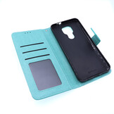 Motorola G9 Play Boekhoesje Mandela Mintgroen