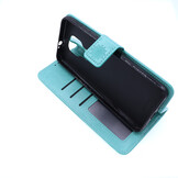 Motorola G9 Play Boekhoesje Mandela Mintgroen