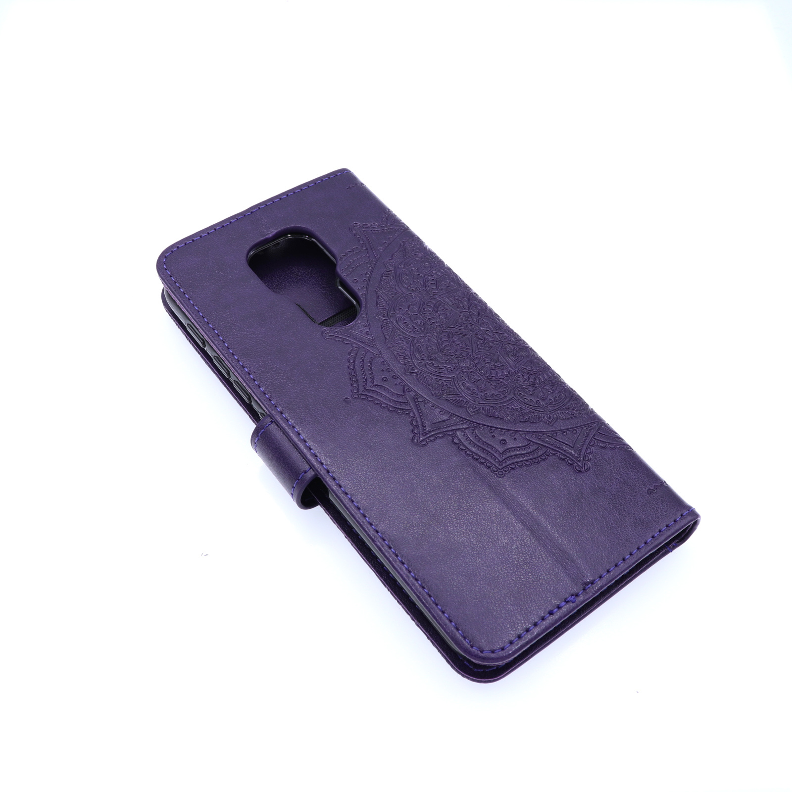 Motorola G9 Play Boekhoesje Mandela Paars