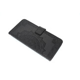 Motorola G9 Play Boekhoesje Mandela Zwart