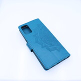 Oppo A92/A72/A52 Boekhoesje Mandela Blauw