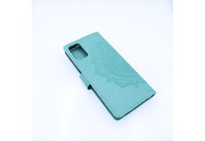 Oppo A92/A72/A52 Boekhoesje Mandela Mintgroen