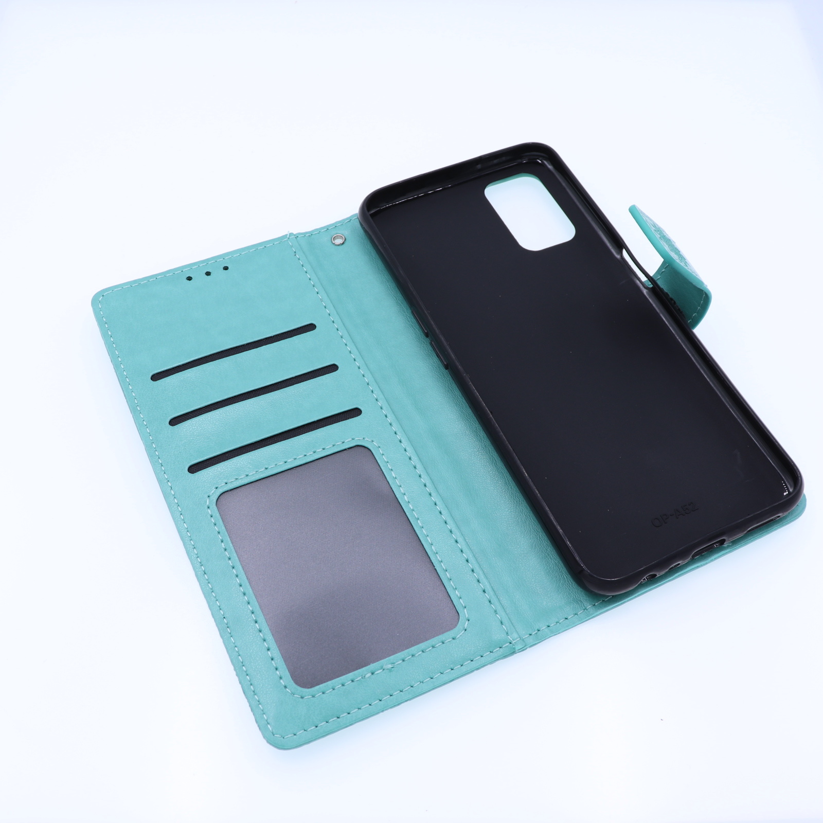 Oppo A92/A72/A52 Boekhoesje Mandela Mintgroen